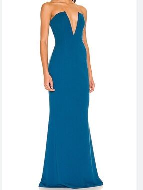 Katie May Crush Gown in Dark Teal
D21